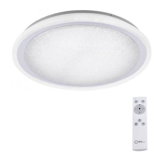 Leuchten Direkt 14336-17 - Светодиодный диммируемый потолочный светильник MEDINA LED/40W/230V + пульт ДУ