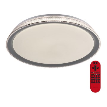 Leuchten Direkt 14339-21 - Светодиодный диммируемый потолочный RGB-светильник KARI LED/37W/230V Tuya 2700-5000K + пульт ДУ