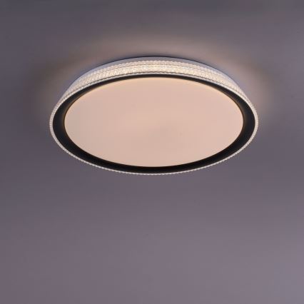 Leuchten Direkt 14339-21 - Светодиодный диммируемый потолочный RGB-светильник KARI LED/37W/230V Tuya 2700-5000K + пульт ДУ