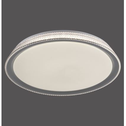 Leuchten Direkt 14339-21 - Светодиодный диммируемый потолочный RGB-светильник KARI LED/37W/230V Tuya 2700-5000K + пульт ДУ