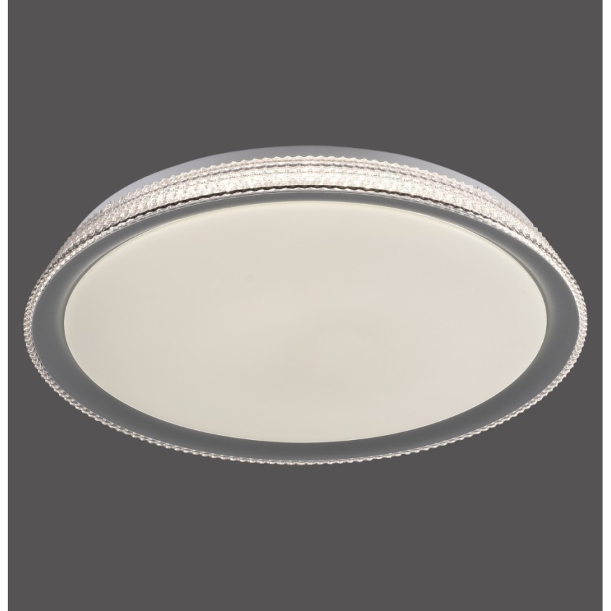 Leuchten Direkt 14339-21 - Светодиодный диммируемый потолочный RGB-светильник KARI LED/37W/230V Tuya 2700-5000K + пульт ДУ