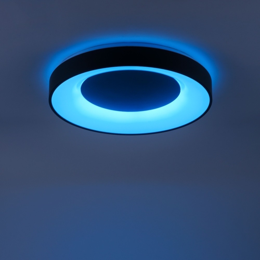 Leuchten Direkt 14346-18 -Стельовий LED RGB світильник з регулюванням яскравості ANIKA LED/26,5W/230V Tuya 2700-5000K + дистанційне керування