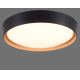 Leuchten Direkt 1434718 - Светодиодный потолочный светильник с регулированием яркости EMILIA 28,8W/230V черный