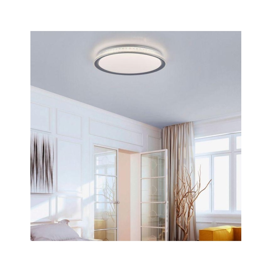 Leuchten Direkt 14359-21 - Стельовий LED світильник з регулюванням яскравості KARI LED/36W/230V