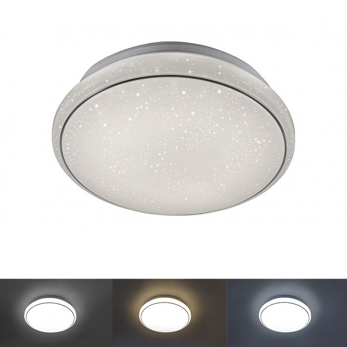 Leuchten Direkt 14362-16 - Светодиодный потолочный светильник JUPITER LED/17W/230V 3000/4000/5000K