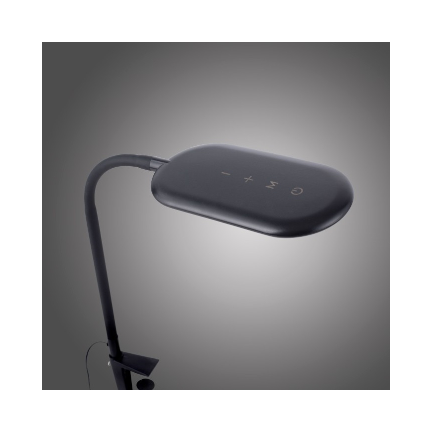 Leuchten Direkt 14404-18-LED Настільна лампа з затискачем та регулюванням яскравості KELLY LED/7W/230V 3000/4000/6000K