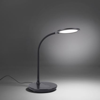 Leuchten Direkt 14416-18 - Сенсорна настінна LED лампа з регулюванням яскравості та бездротовою зарядкою ASTRID LED/5W/230V 3000/4000/5500K + USB