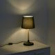 Leuchten Direkt 14423-18 - Настільна лампа NIMA 1xE14/40W/230V чорний