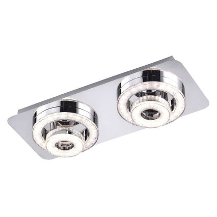 Leuchten Direkt 14521-17 - Стельовий LED світильник TIM 2xLED/2,8W/230V + 2xLED/3,1W