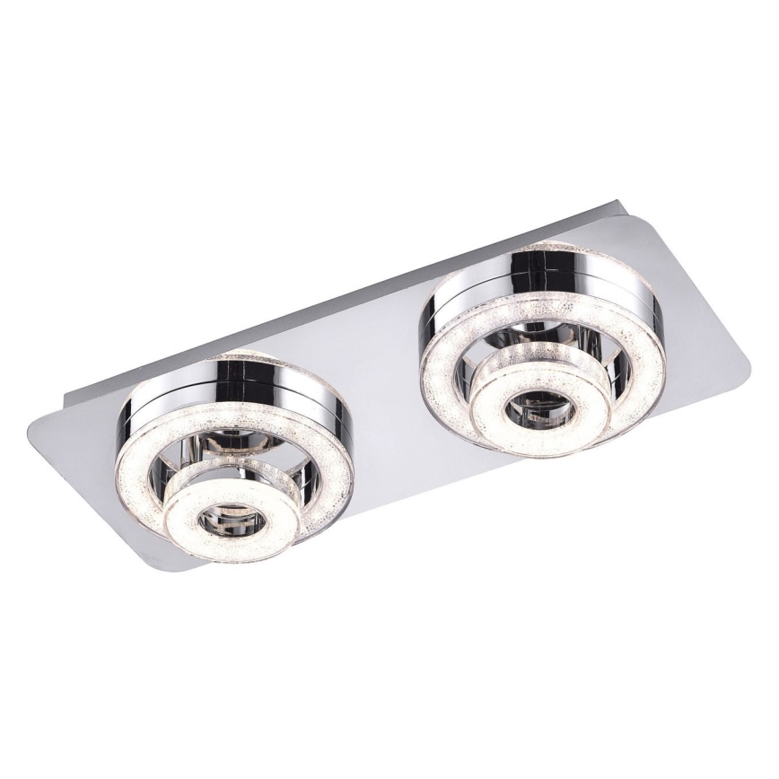 Leuchten Direkt 14521-17 - Стельовий LED світильник TIM 2xLED/2,8W/230V + 2xLED/3,1W