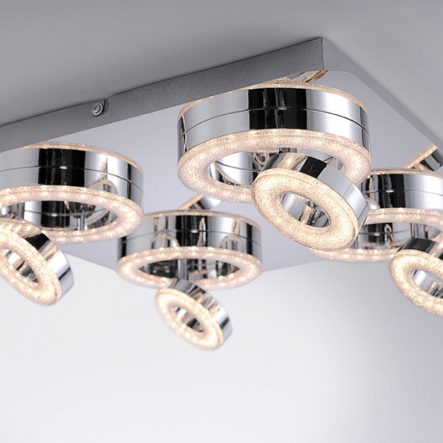 Leuchten Direkt 14522-17 - Светодиодный точечный светильник TIM 4xLED/2,8W/230V + 4xLED/3,1W