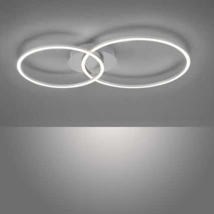 Leuchten Direkt 14537-55 - LED Світильник з регулюванням яскравості IVANKA LED/14W/230V + LED/12W