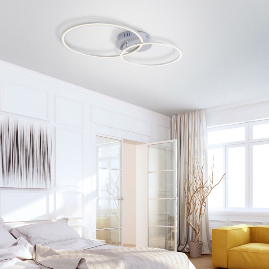 Leuchten Direkt 14537-55 - LED Світильник з регулюванням яскравості IVANKA LED/14W/230V + LED/12W