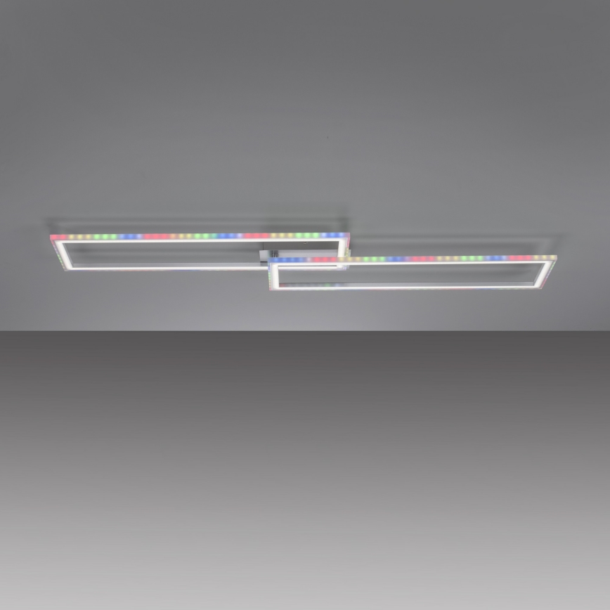 Leuchten Direkt 14635-55 - LED RGB стельовий світильник з регулюванням яскравості FELIX LED/34,5W/230V