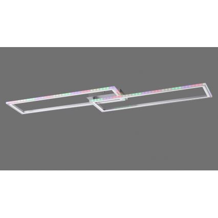 Leuchten Direkt 14635-55 - LED RGB стельовий світильник з регулюванням яскравості FELIX LED/34,5W/230V