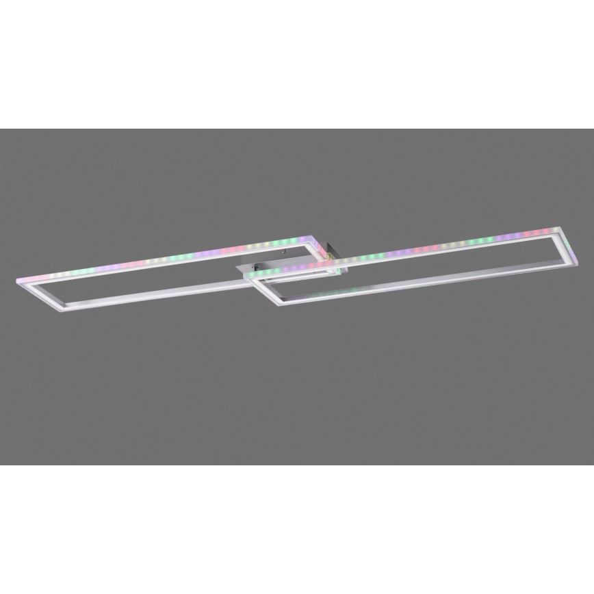 Leuchten Direkt 14635-55 - LED RGB стельовий світильник з регулюванням яскравості FELIX LED/34,5W/230V