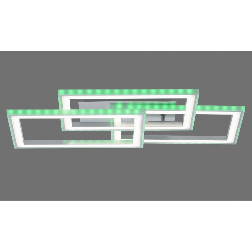 Leuchten Direkt 14636-55 - LED RGB стельовий світильник з регулюванням яскравості FELIX LED/35W/230V