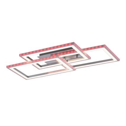 Leuchten Direkt 14636-55 - LED RGB стельовий світильник з регулюванням яскравості FELIX LED/35W/230V