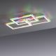 Leuchten Direkt 14636-55 - LED RGB стельовий світильник з регулюванням яскравості FELIX LED/35W/230V