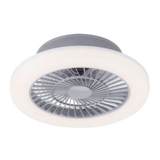 Leuchten Direkt 14645-55 - Светодиодный светильник с вентилятором LEONARD LED/27W/230V