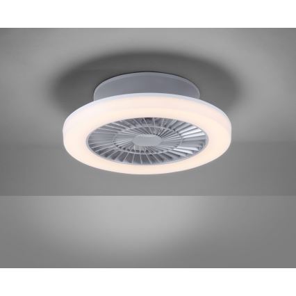 Leuchten Direkt 14645-55 - Светодиодный светильник с вентилятором LEONARD LED/27W/230V