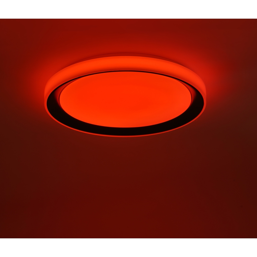 Leuchten Direkt 14659-18 - Светодиодный потолочный RGB-светильник с регулированием яркости LOLA LED/24W/230V Tuya + дистанционное управление