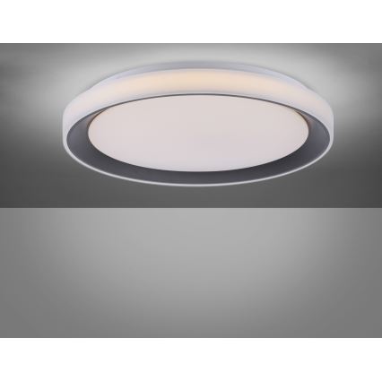 Leuchten Direkt 14659-18 - Светодиодный потолочный RGB-светильник с регулированием яркости LOLA LED/24W/230V Tuya + дистанционное управление