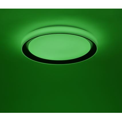 Leuchten Direkt 14659-18 - Светодиодный потолочный RGB-светильник с регулированием яркости LOLA LED/24W/230V Tuya + дистанционное управление