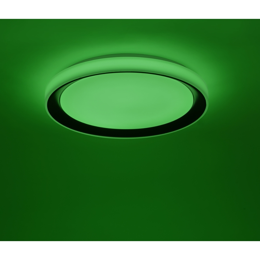 Leuchten Direkt 14659-18 - Светодиодный потолочный RGB-светильник с регулированием яркости LOLA LED/24W/230V Tuya + дистанционное управление