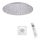 Leuchten Direkt 14673-55 - LED Димерний стельовий світильник SPARKLE LED/18W/230V + дистанційне управління