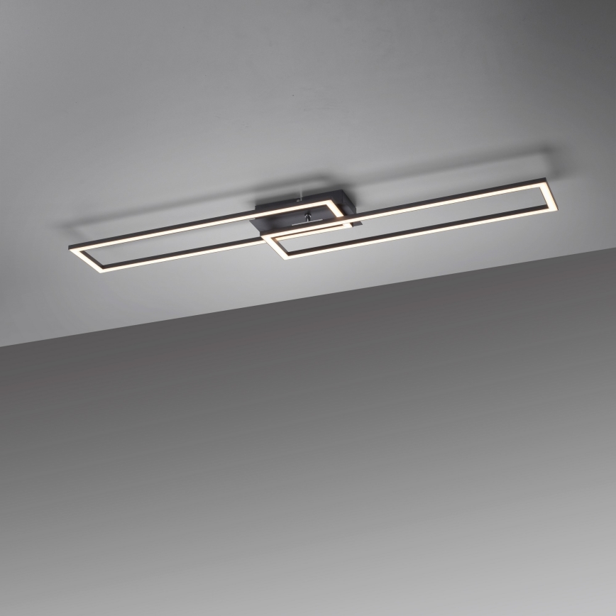 Leuchten Direkt 14691-18 - Стельовий LED світильник з регулюванням яскравості IVEN LED/36W/230V