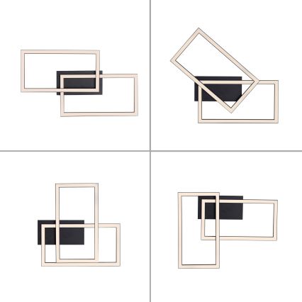 Leuchten Direkt 14692-18 - Світлодіодний регульований стельовий світильник IVEN LED/36W/230V