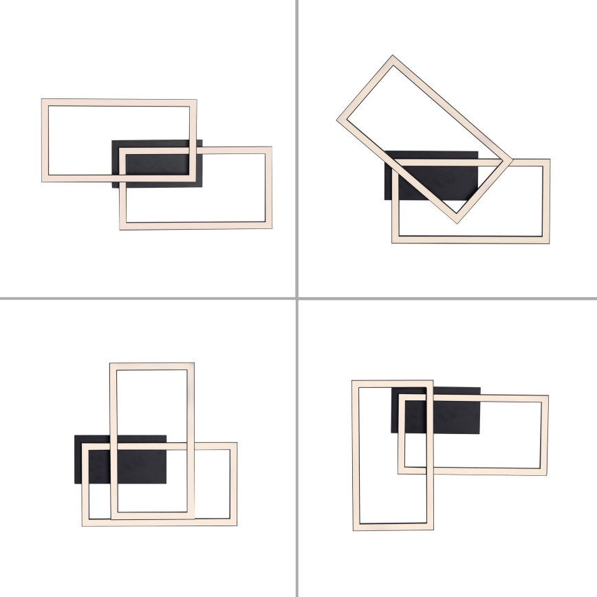 Leuchten Direkt 14692-18 - Світлодіодний регульований стельовий світильник IVEN LED/36W/230V
