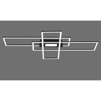 Leuchten Direkt 14693-18 - Світлодіодний регульований стельовий світильник ASMIN LED/48W/230V + дистанційне керування
