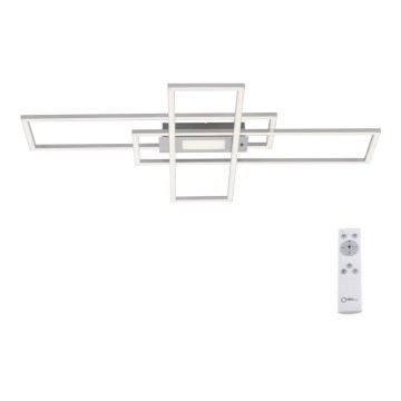 Leuchten Direkt 14693-55 - Светодиодный потолочный светильник с регулированием яркости ASMIN LED/48W/230V + дистанционное управление