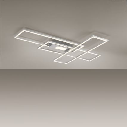 Leuchten Direkt 14693-55 - Светодиодный потолочный светильник с регулированием яркости ASMIN LED/48W/230V + дистанционное управление