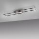 Leuchten Direkt 14696-18 - Пристельова LED люстра з регулюванням яскравості ASMIN LED/45W/230V чорний