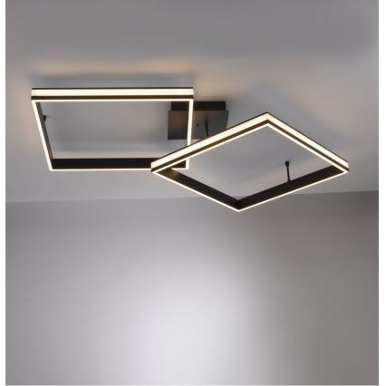 Leuchten Direkt 14700-18 - Пристельова LED люстра з регулюванням яскравості ELIS 2xLED/19W/230V + дистанційне керування