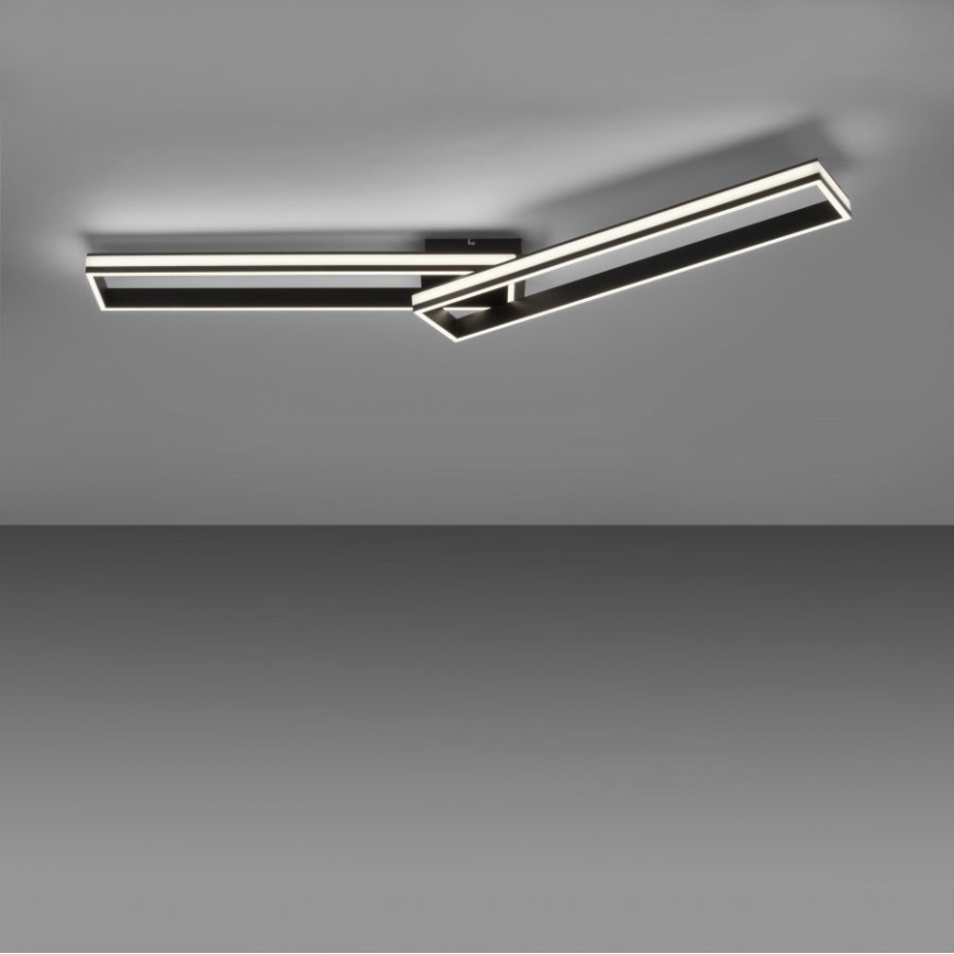 Leuchten Direkt 14701-18 - Пристельова LED люстра з регулюванням яскравості ELIS 2xLED/19W/230V + дистанційне керування