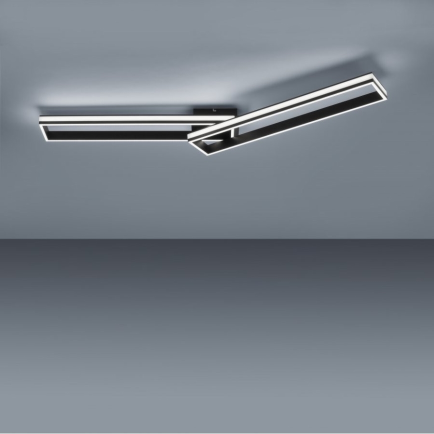 Leuchten Direkt 14701-18 - Пристельова LED люстра з регулюванням яскравості ELIS 2xLED/19W/230V + дистанційне керування