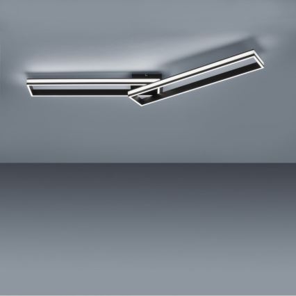 Leuchten Direkt 14701-18 - Светодиодная диммируемая поверхностно-монтируемая люстра ELIS 2xLED/19W/230V + пульт ДУ