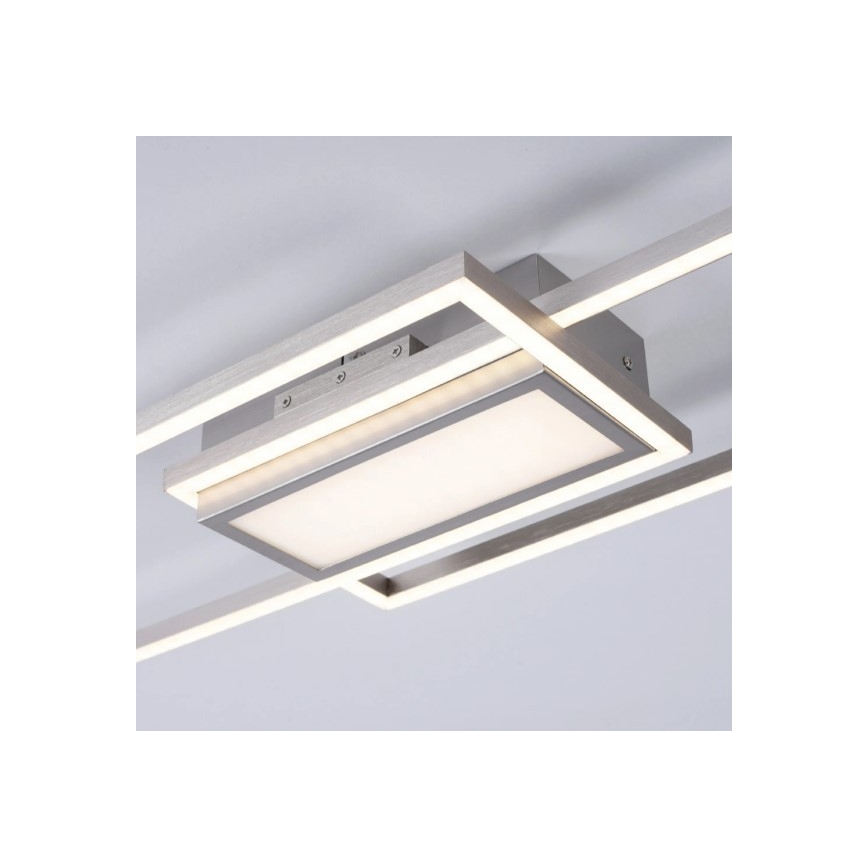 Leuchten Direkt 14711-55 - Светодиодный диммируемый потолочный светильник ASMIN LED/42W/230V 3000-5000K + пульт ДУ