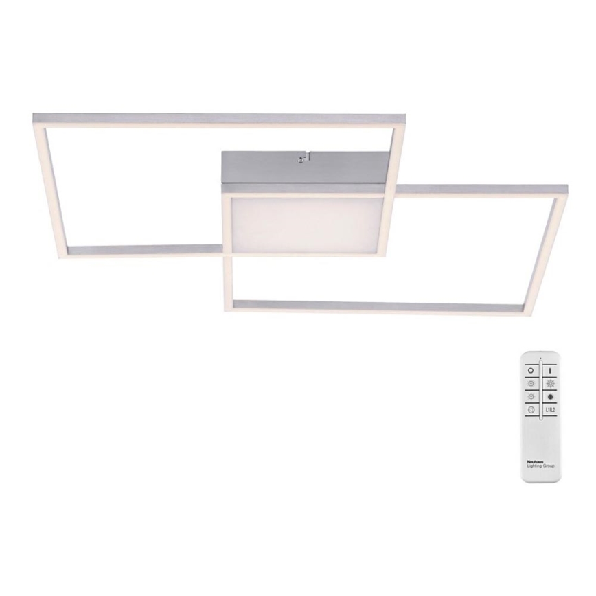 Leuchten Direkt 14712-55-Стельовий LED світильник з регулюванням яскравості ASMIN LED/42W/230V + дистанційне керування