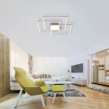 Leuchten Direkt 14713-55 - Пристельова LED люстра з регулюванням яскравості ASMIN LED/45W/230V + дистанційне керування