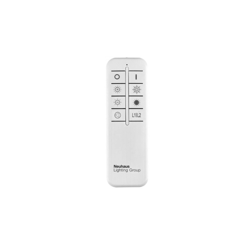Leuchten Direkt 14713-55 - Пристельова LED люстра з регулюванням яскравості ASMIN LED/45W/230V + дистанційне керування