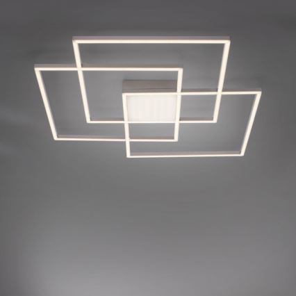 Leuchten Direkt 14713-55 - Светодиодная диммируемая поверхностно-монтируемая люстра ASMIN LED/45W/230V + пульт ДУ