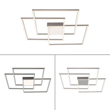 Leuchten Direkt 14713-55 - Светодиодная диммируемая поверхностно-монтируемая люстра ASMIN LED/45W/230V + пульт ДУ