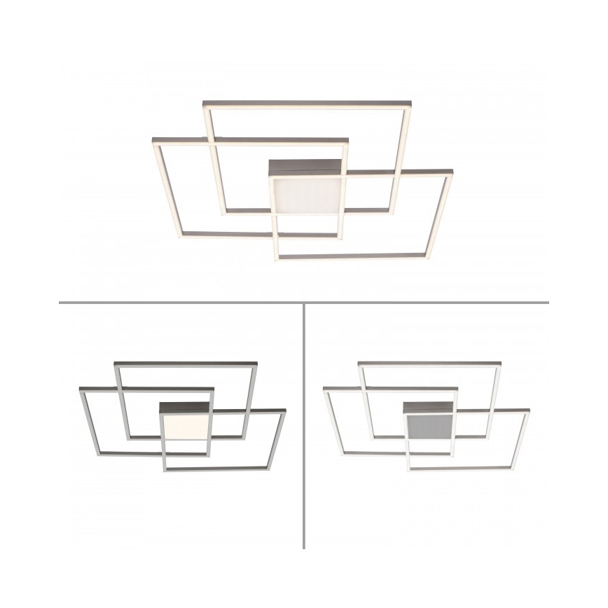 Leuchten Direkt 14713-55 - Светодиодная диммируемая поверхностно-монтируемая люстра ASMIN LED/45W/230V + пульт ДУ