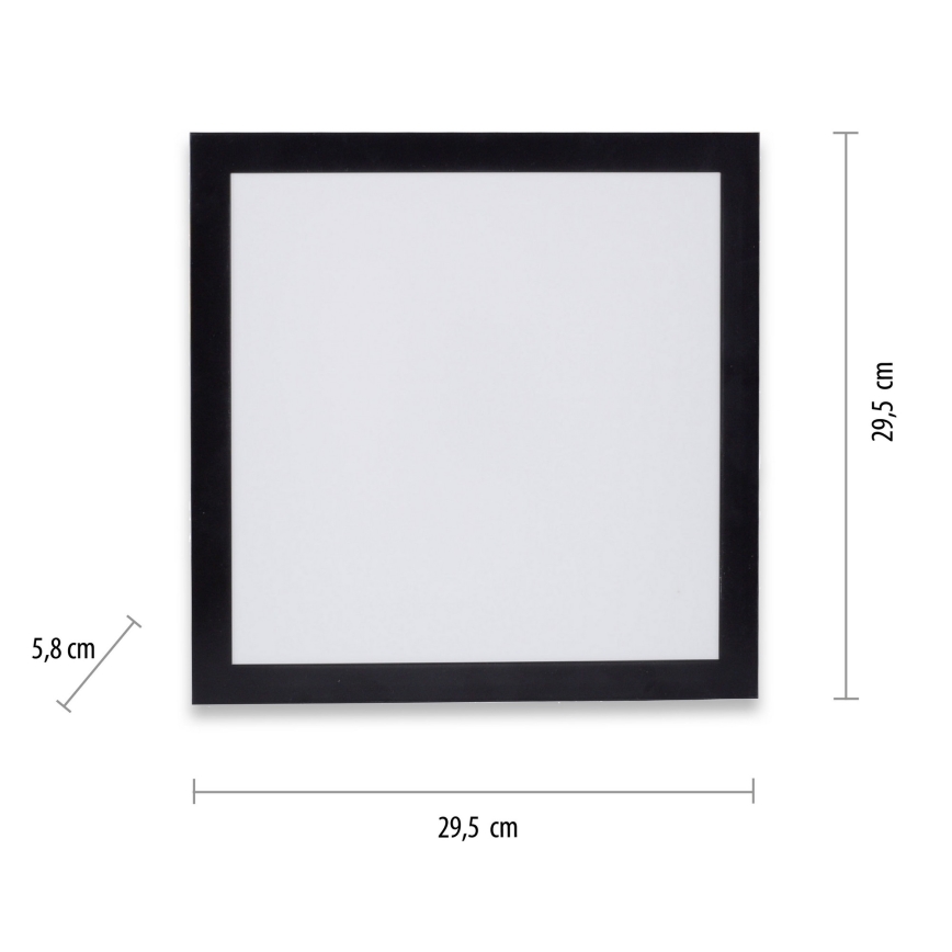 Leuchten Direkt 14740-18 - Світлодіодний стельовий світильник FLAT LED/7W/230V