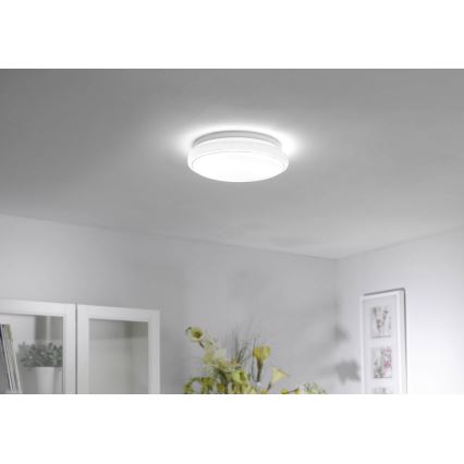 Leuchten Direkt 14742-16 - Стельовий LED RGB світильник з регулюванням яскравості JUPI LOLASMART LED/18W/230V Tuya 2700-5000K + дистанційне керування